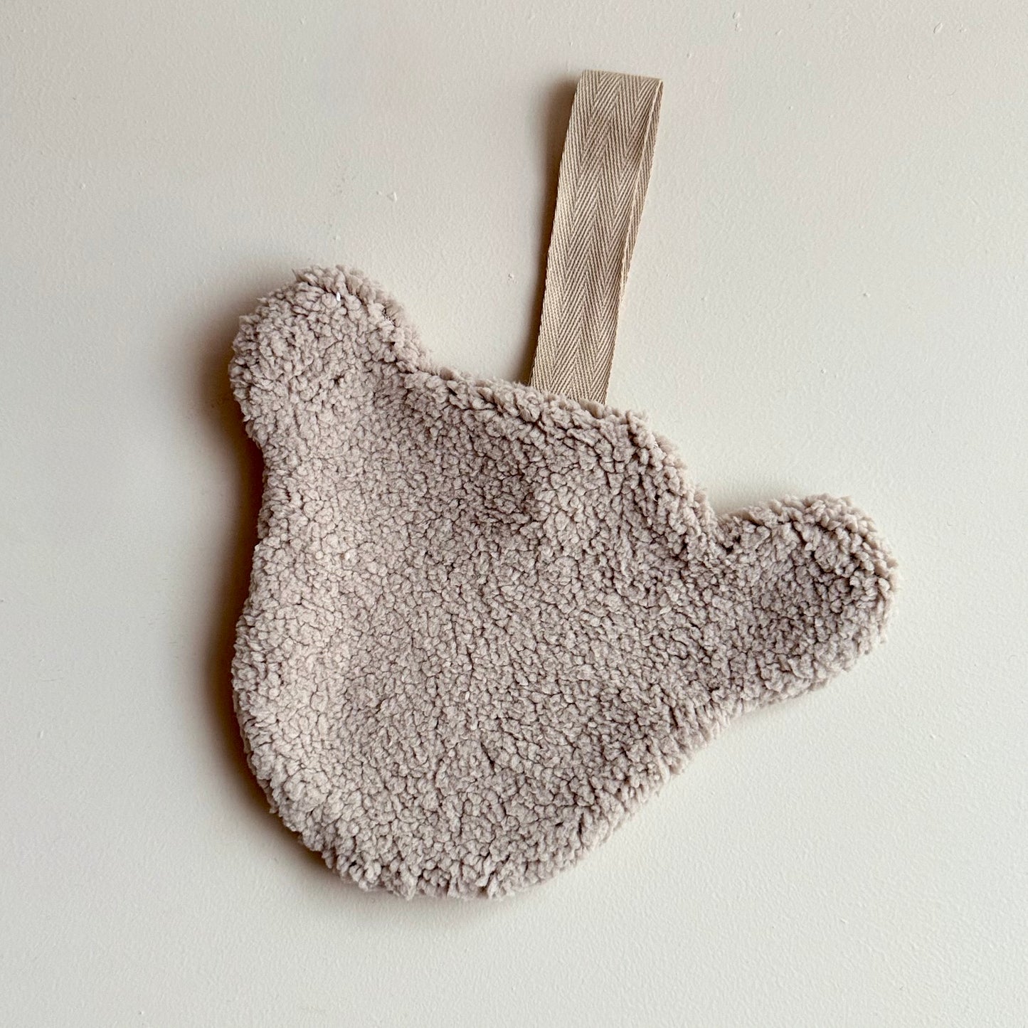 Speendoekje berenhoofd taupe