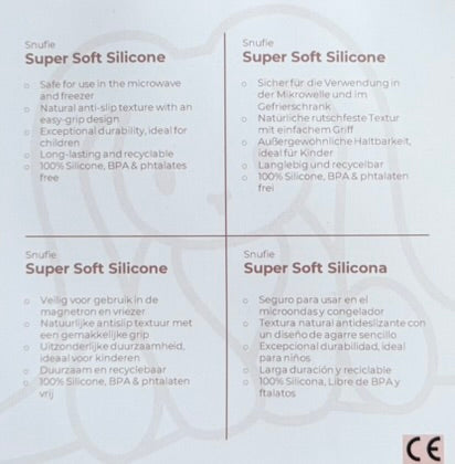 Snufie bijtring kralen - groen