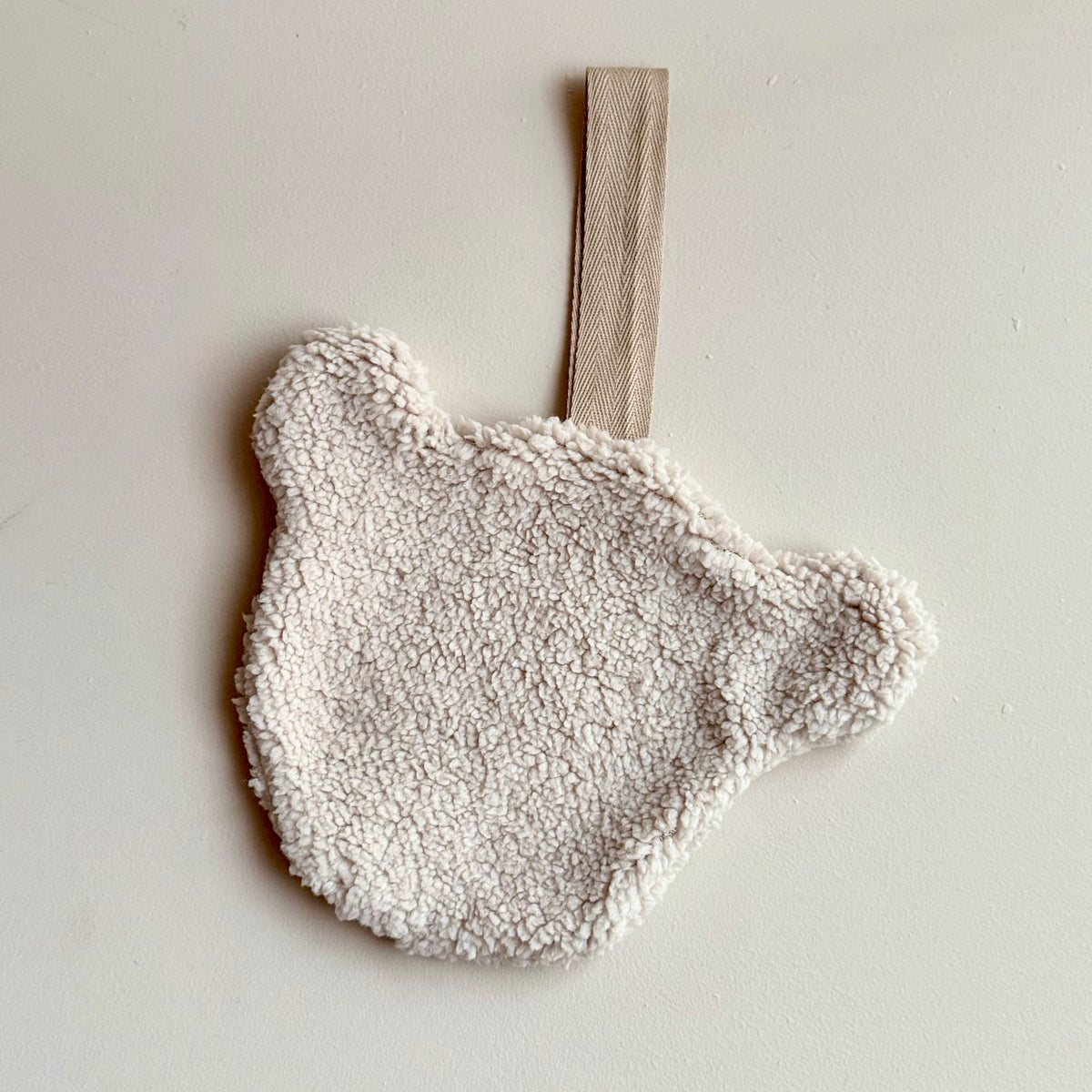 Speendoekje berenhoofd beige