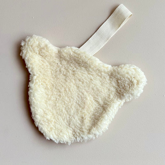 Speendoekje berenhoofd off white