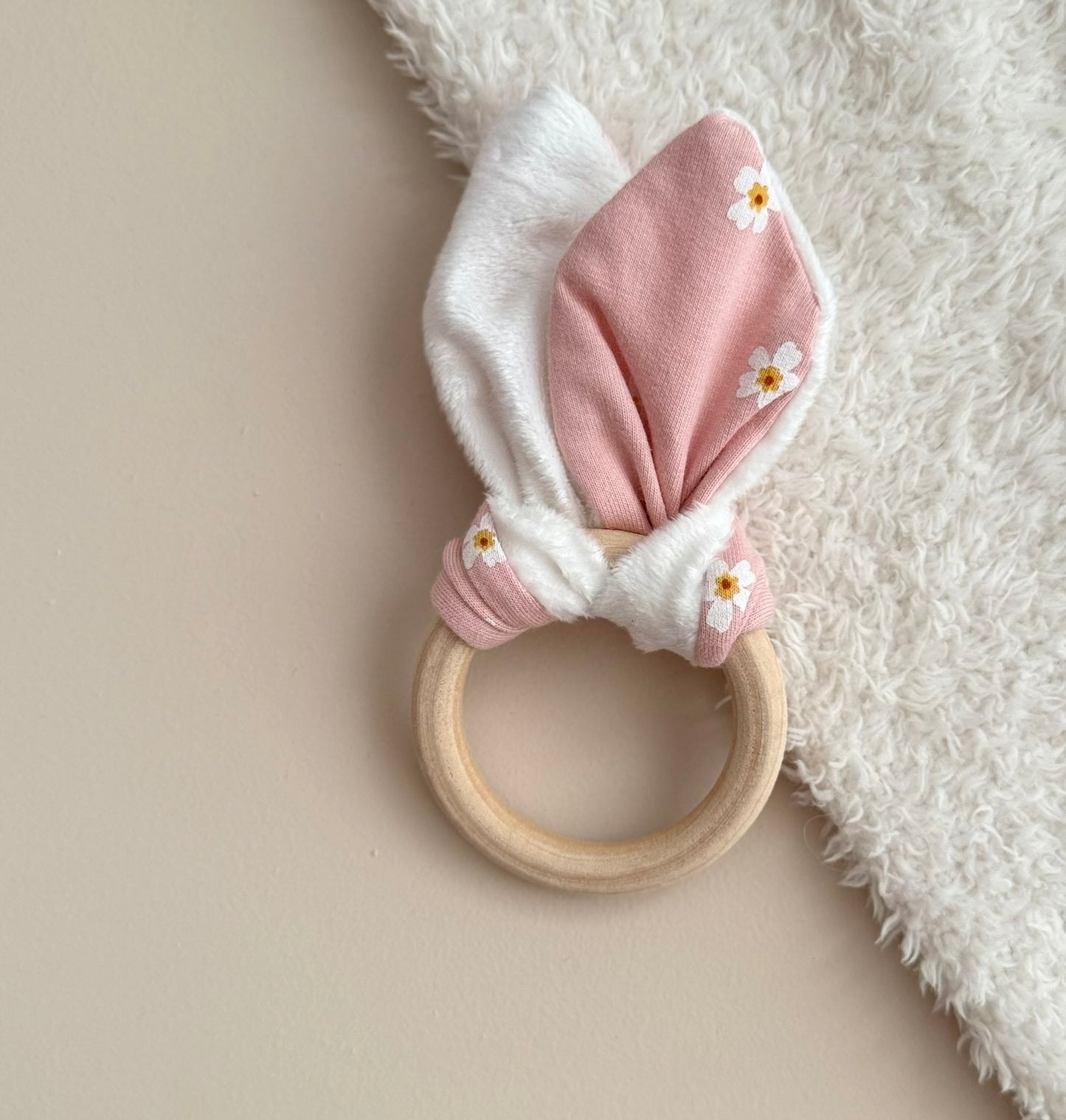 Knisperoortjes roze bloemetjes