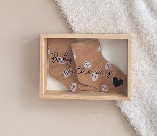 Foto lijstje baby on the way